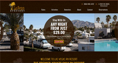 Desktop Screenshot of lasvegasrvresort.com